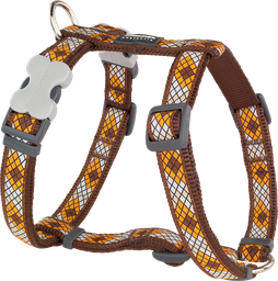 [DH-MY-BR-12] RD Harness Monty Brown-XS 12mm