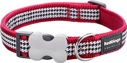 [DC-FG-RE-12] RD Halsband Fang it Rood-XS 12mmx20-32cm