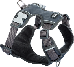 [DH-PH-GY-XS] RD Gewatteerd Harnas Grijs-XS 12mm