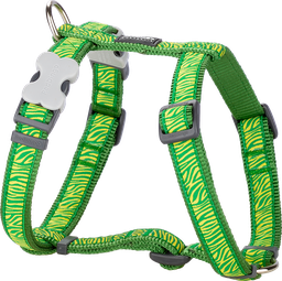[DH-SA-GR-12] RD Harnais Safari Vert-XS 12mm