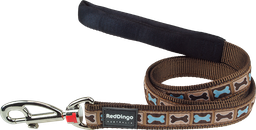 [L4-BY-BR-20] RD Leiband Bone Yard Bruin-M 20mmx1,2m